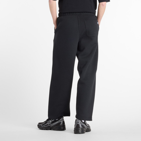 New Balance Γυναικείο παντελόνι Linear Heritage Fleece Barrel Leg Pant